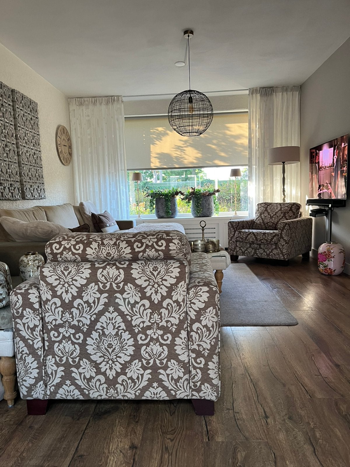 2 prachtige landelijke fauteuils, Huis en Inrichting, Ophalen, 75 tot 100 cm, 75 tot 100 cm, Stof
