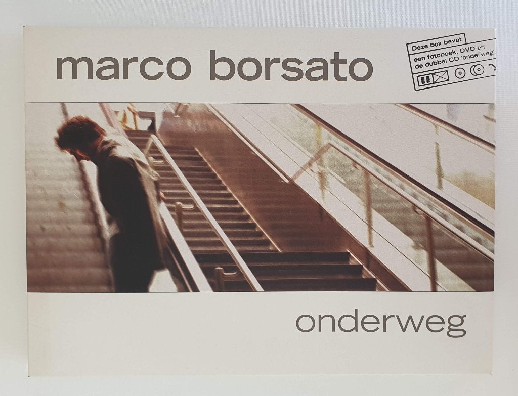 Weg = weg! Marco Borsato Onderweg Box, Cd's en Dvd's, Inclusief DVD, Boxset, Overige genres, Ophalen of Verzenden