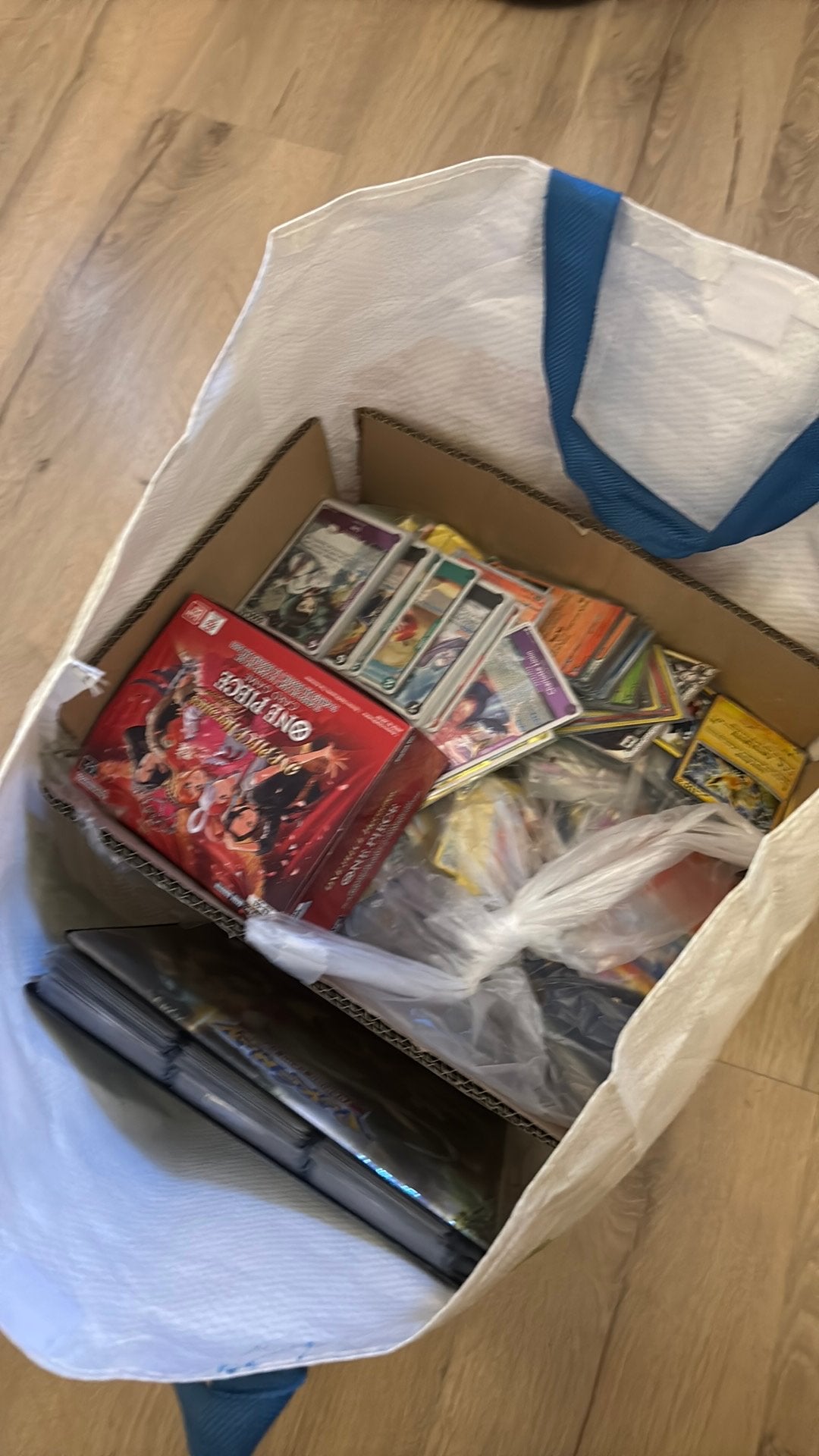 Pokemon/onepiece/dragonball verzamel kaarten, Ophalen, Zo goed als nieuw