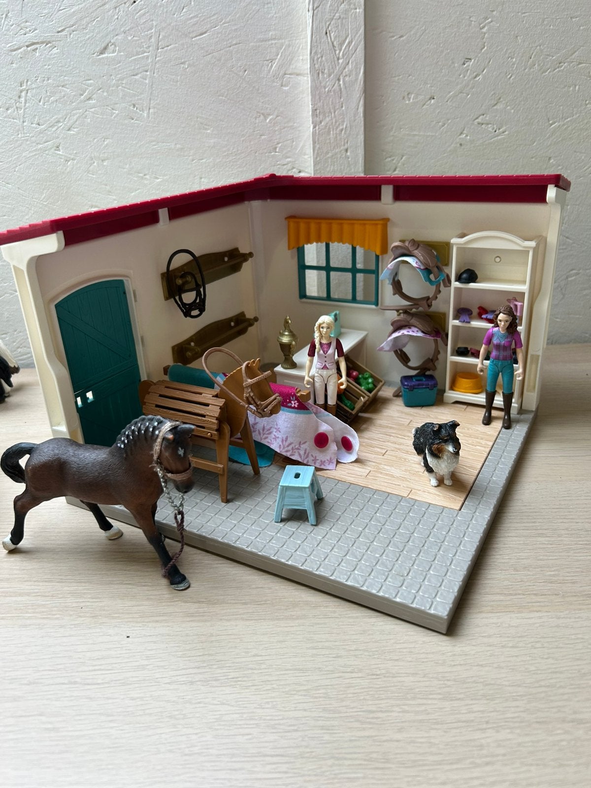 Schleich ruiterwinkel, Ophalen of Verzenden, Zo goed als nieuw, Paard, Beeldje of Figuurtje