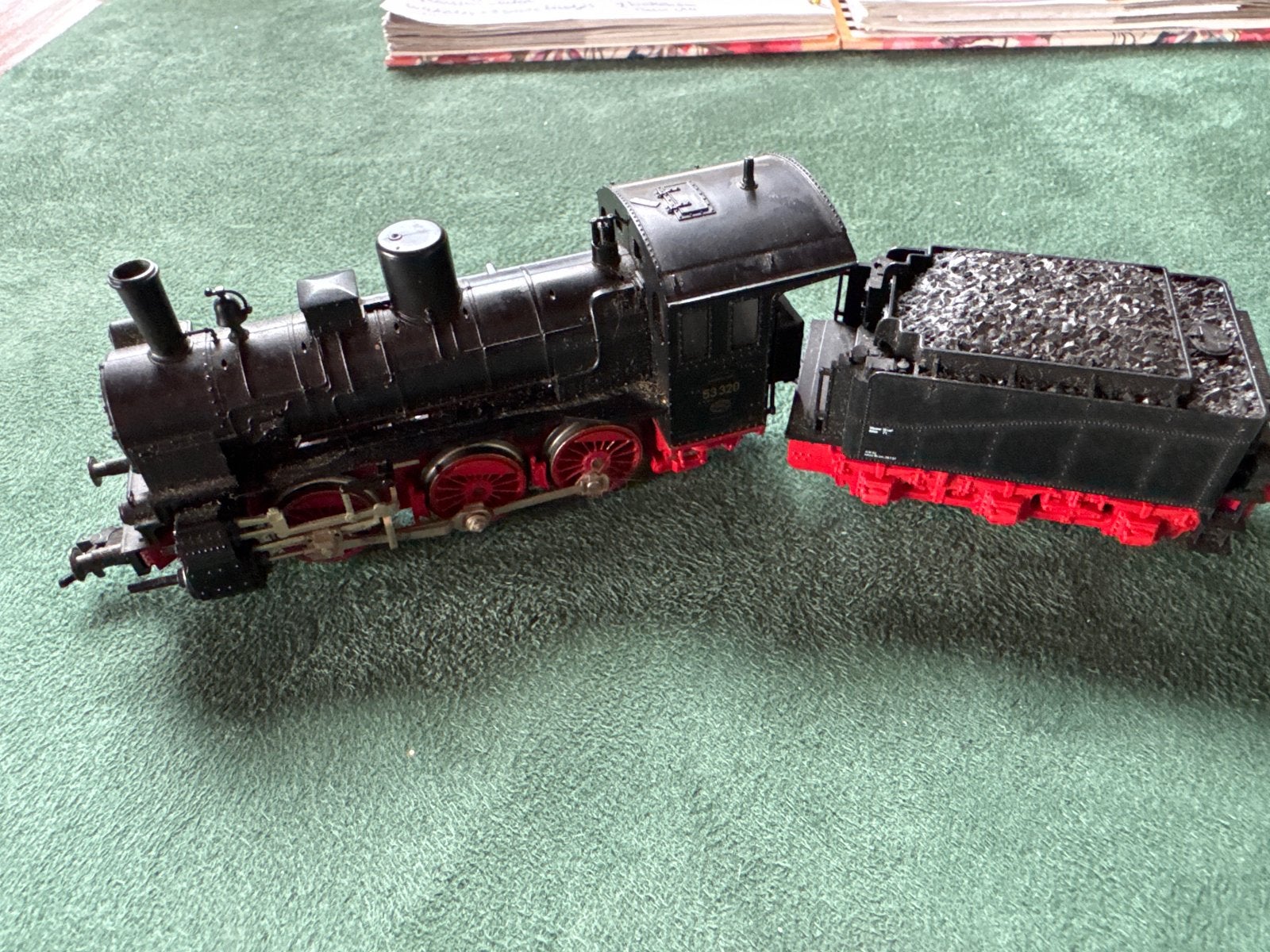Märklin Stoomlocomotief 5320 met tender, Wisselstroom, Gebruikt, Locomotief, Ophalen of Verzenden