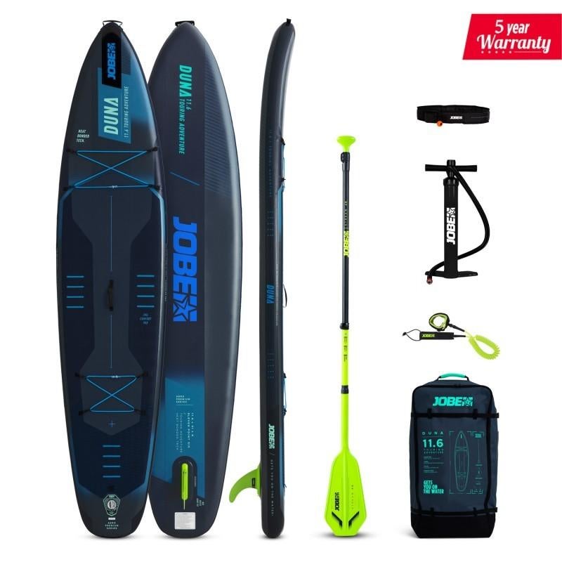 Jobe Aero Duna SUP Board 11.6 Pakket Blauw ( 5 jr garantie), Watersport en Boten, Ophalen of Verzenden, Nieuw