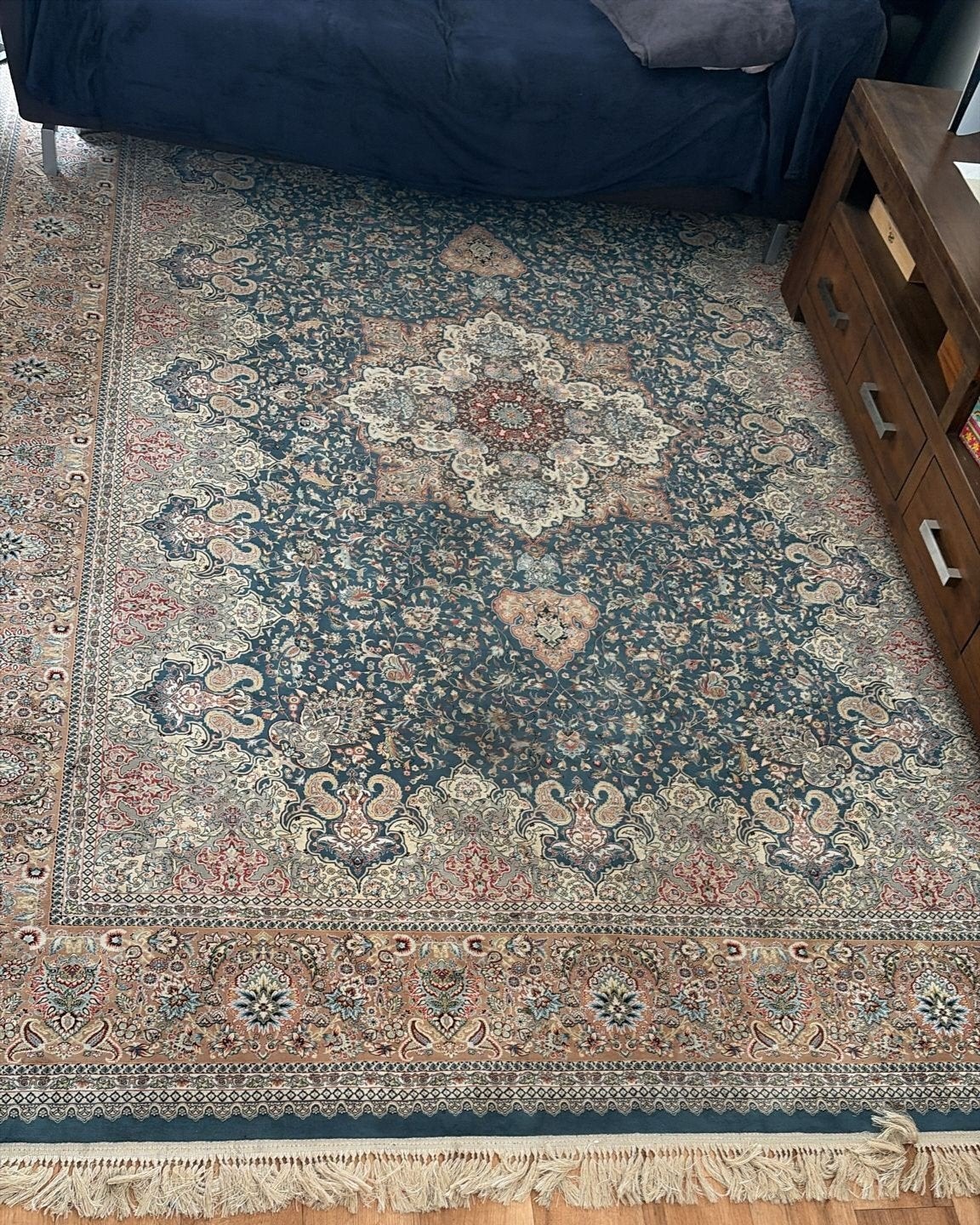Perzisch tapijt 3x3 meter uit Iran - Te koop wegens verhuizi, Gebruikt, Perzisch, 200 cm of meer, Ophalen of Verzenden
