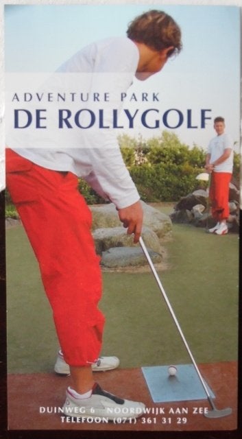 2 folders - Adventure park De Rollygolf -Noordwijk aan Zee, Ophalen of Verzenden, Zo goed als nieuw, Overige typen