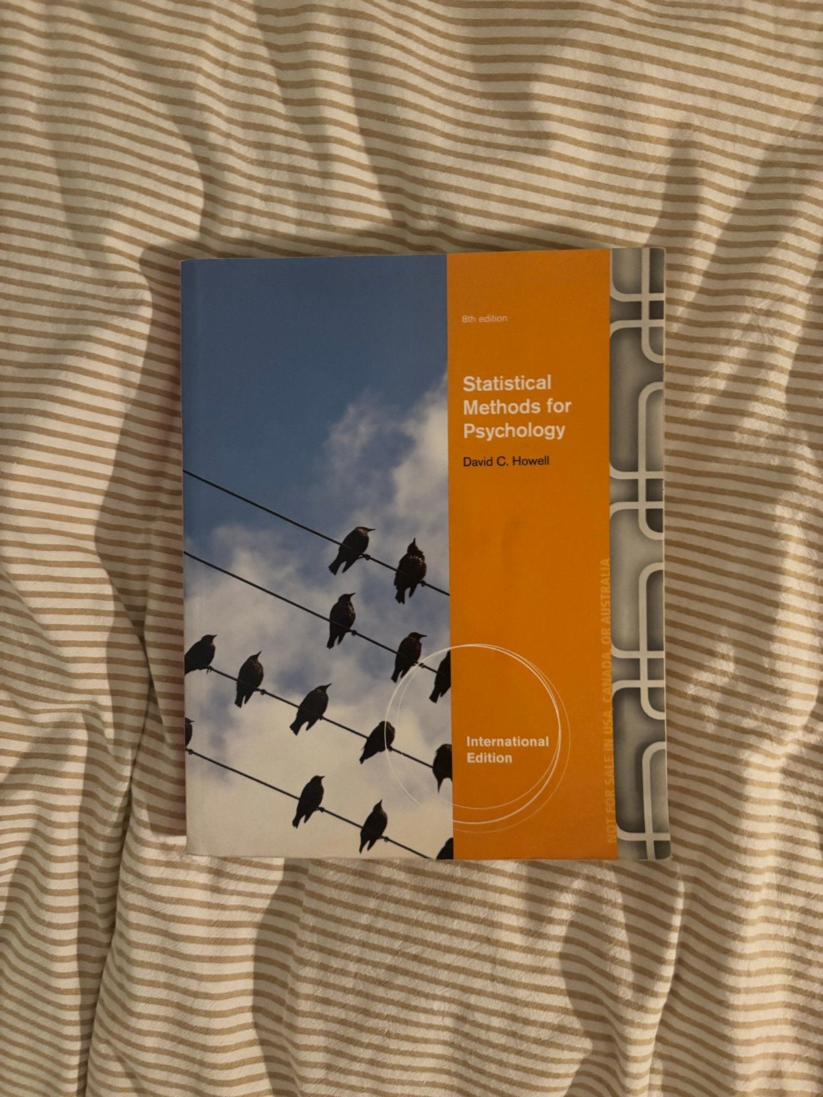 Statistical Methods for Psychology - David C. Howell, Ophalen of Verzenden, Gamma, Zo goed als nieuw, HBO
