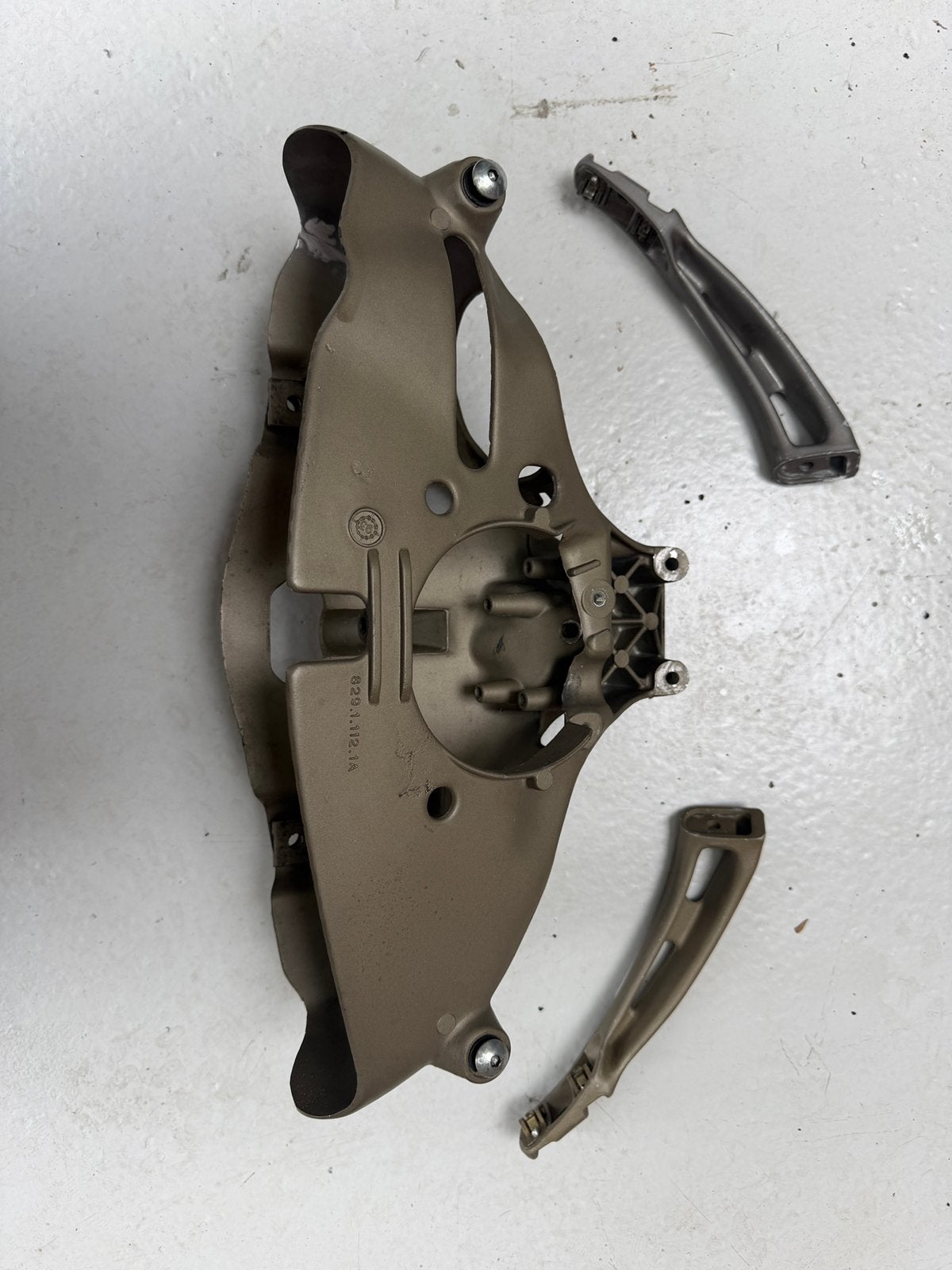 Ducati 916 748 996 998 koplamphuis + spiegelsteun, Motoren, Ophalen of Verzenden, Gebruikt