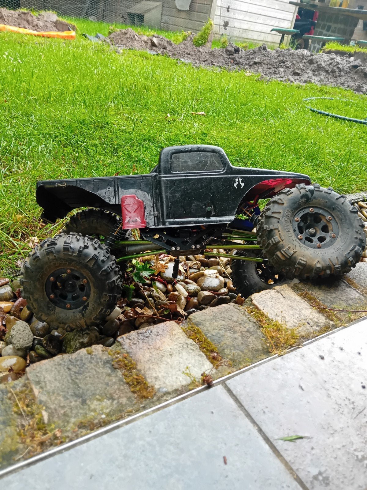 Afstandbestuurbare auto/ rc / axial ax10 scorpion, Hobby en Vrije tijd, Ophalen of Verzenden, Overige schalen, Auto offroad