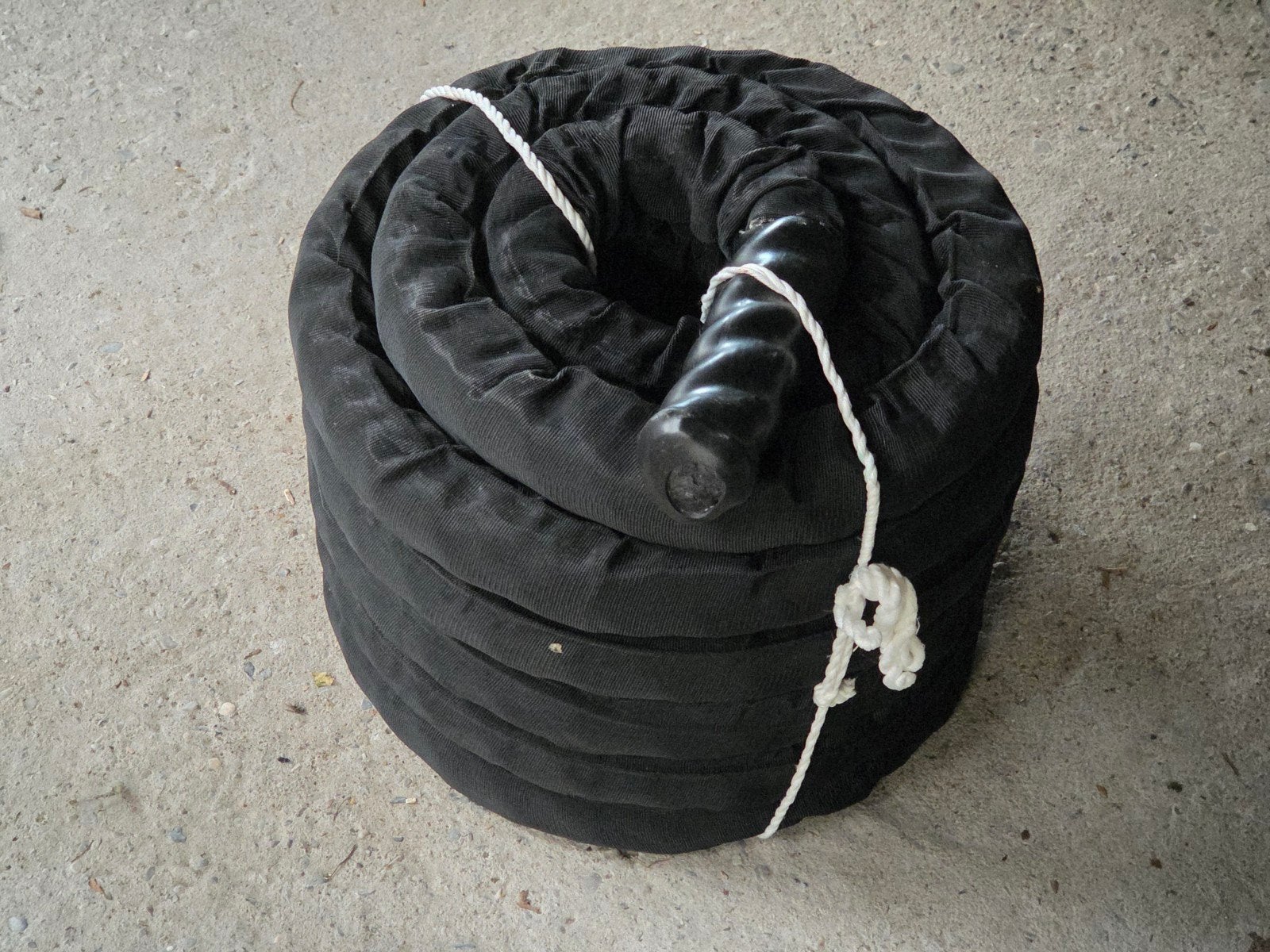 Crossmaxx Battle Rope 12m 22.5kg - Zo goed als nieuw, Sport en Fitness, Fitnessmaterialen, Ophalen, Zo goed als nieuw, Benen, Battle rope