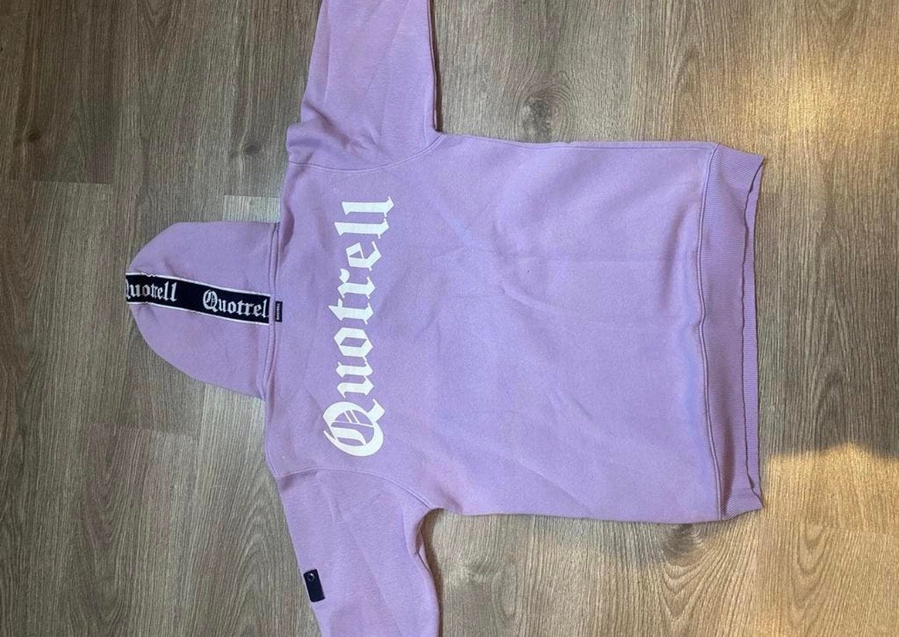 Quotrell hoodie lila maat M, Ophalen of Verzenden, Gedragen, Maat 48/50 (M), Paars