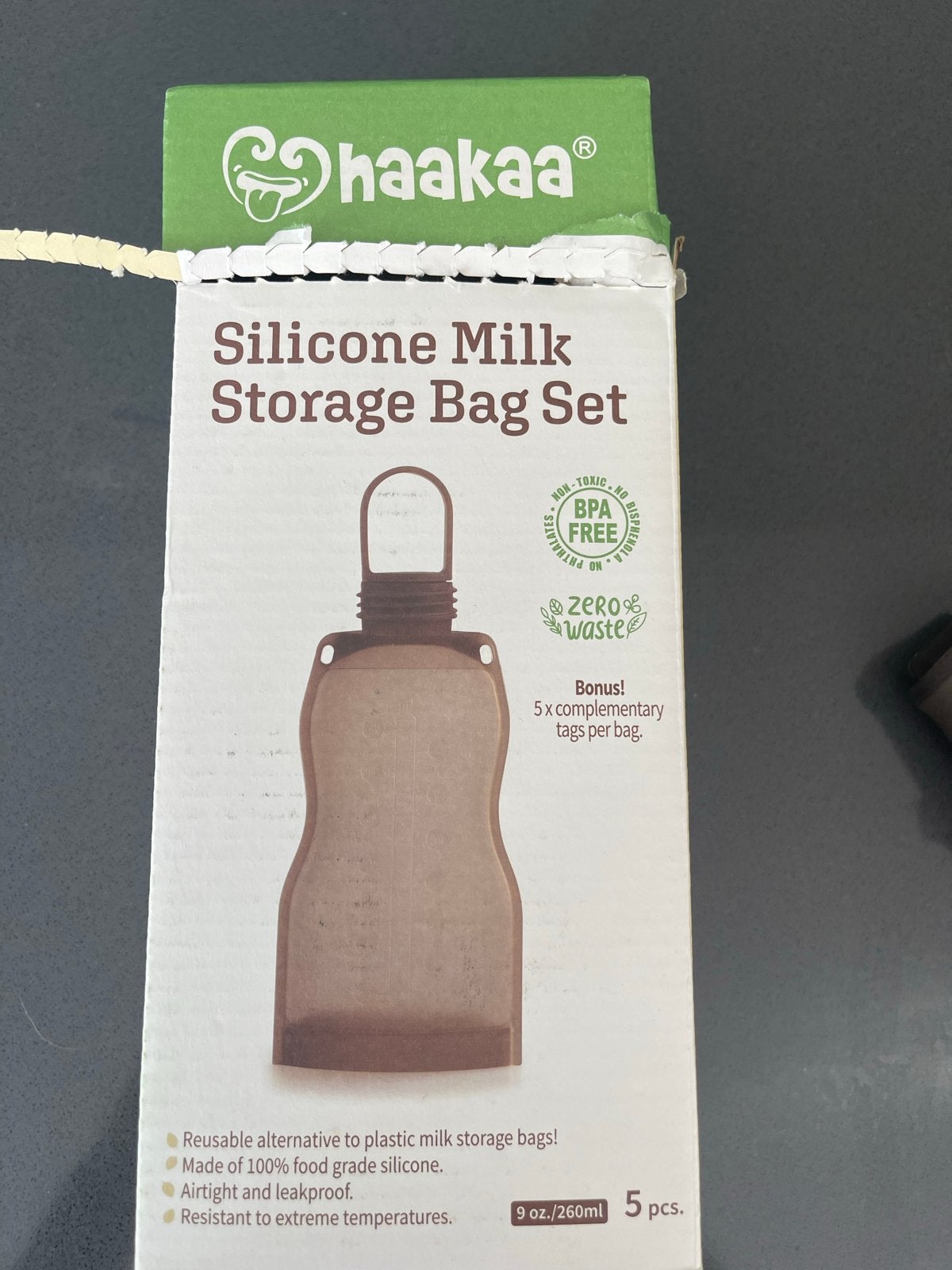Haakaa siliconen melk zakjes - nieuw, Ophalen of Verzenden, Nieuw, Overige typen