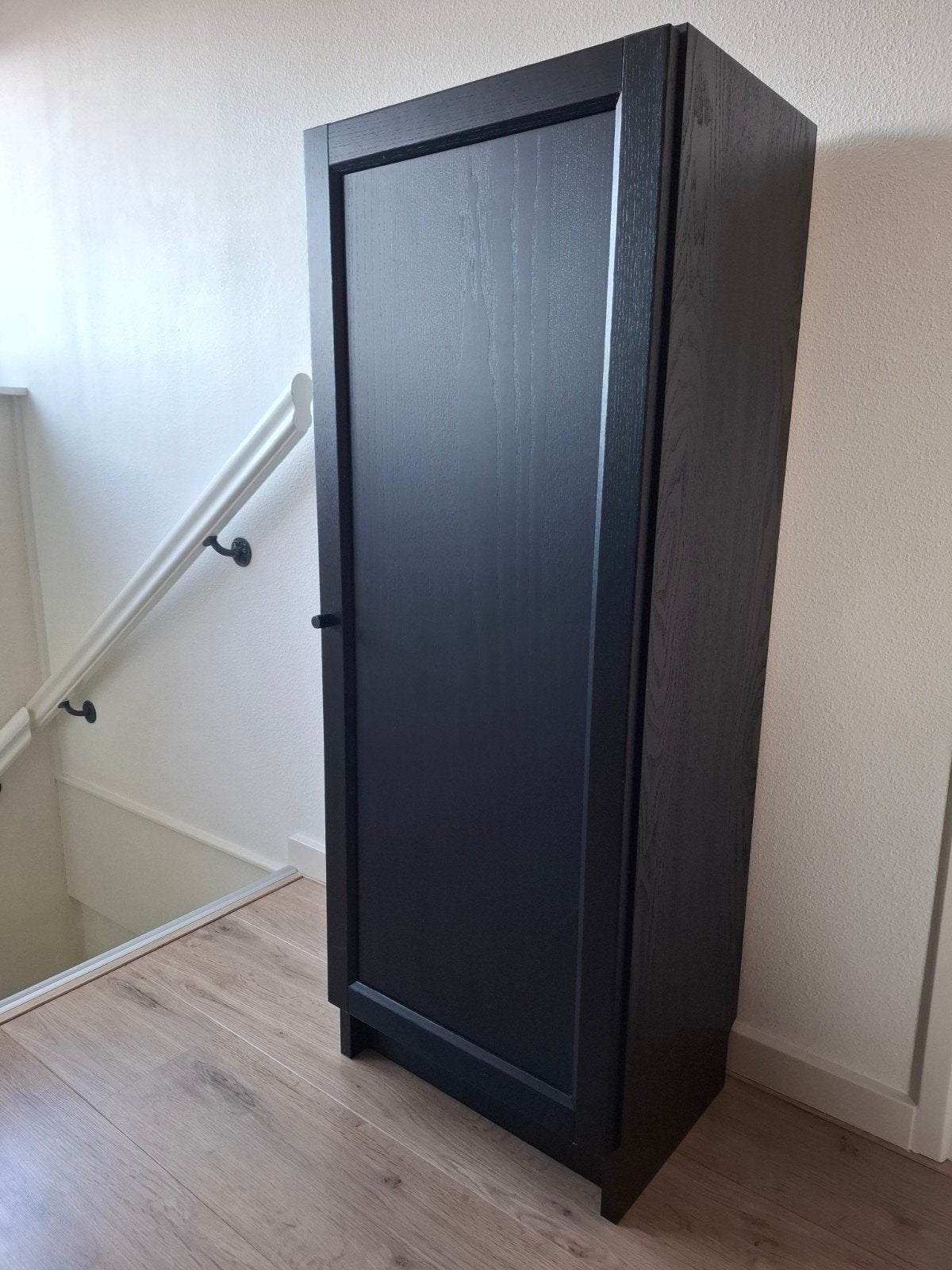 IKEA Zwarte Kast met 2 Planken - 106x40x30cm, Huis en Inrichting, Kasten | Overige, Ophalen, Gebruikt