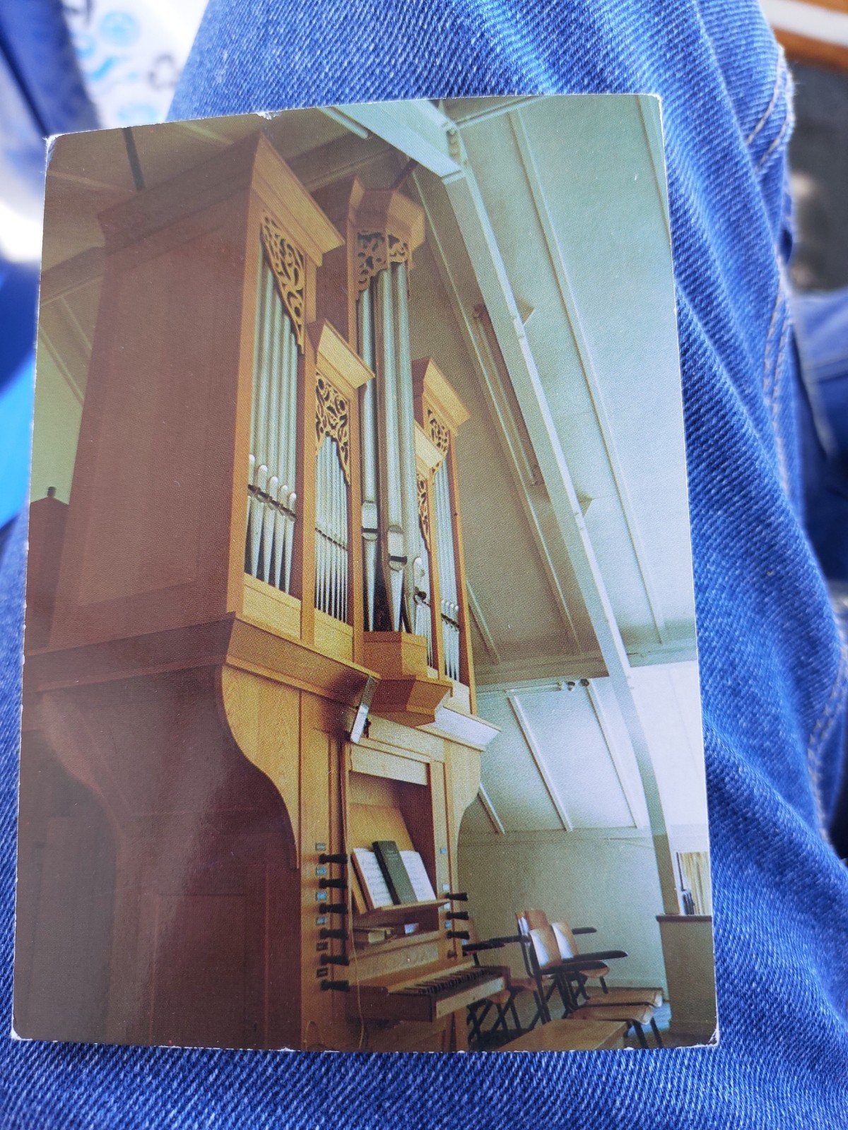 Ansichtkaart Orgel Garniseerhuis Gem. Rotterdam-Zuid, Ophalen of Verzenden, 1980 tot heden, Ongelopen, Zuid-Holland