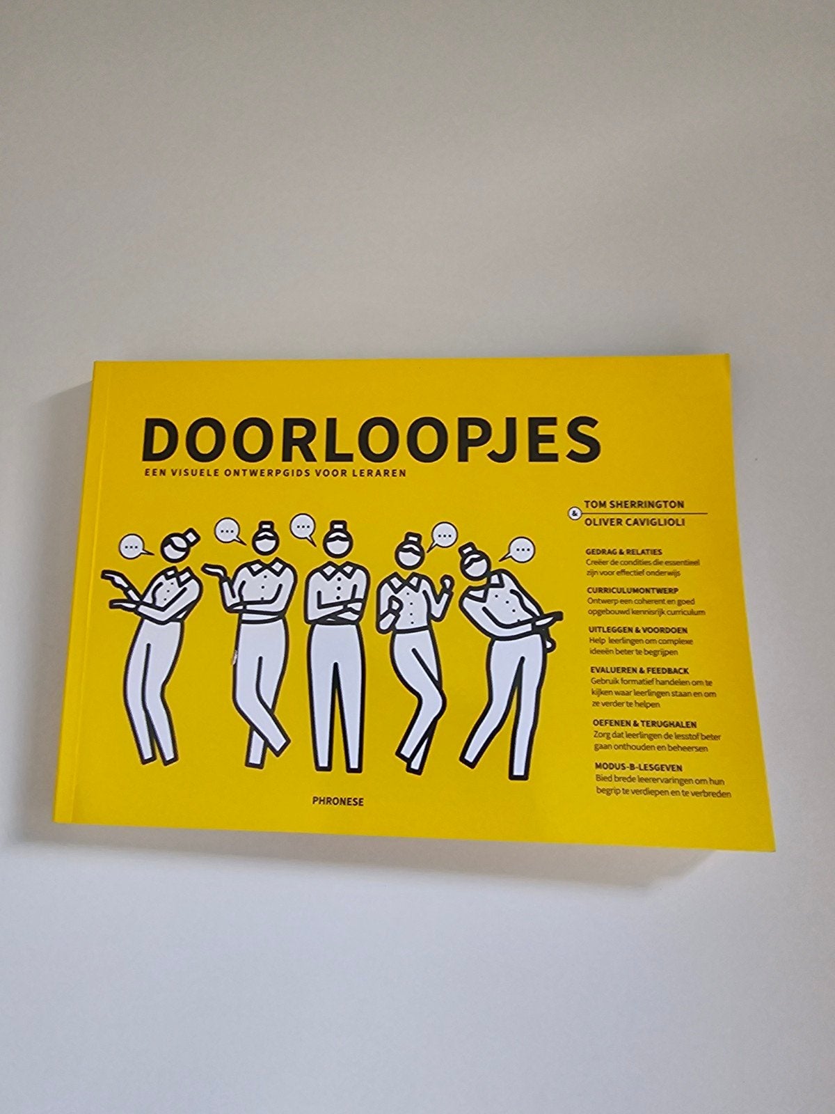 Doorloopjes: Een visuele ontwerpgids voor leraren, Ophalen of Verzenden, Zo goed als nieuw, Overige niveaus, Tom Sherrington, Oliver Caviglioli