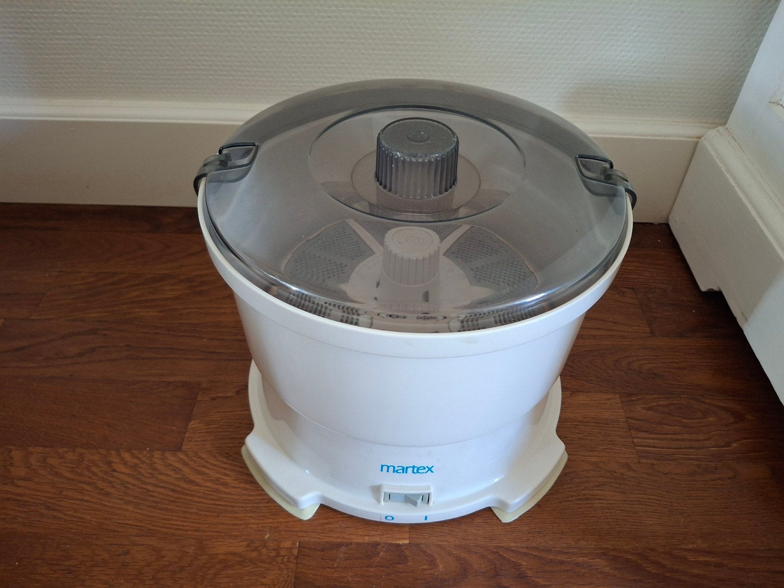 Schrapmachine Martex P1, Ophalen, Zo goed als nieuw, Kunststof, Wit