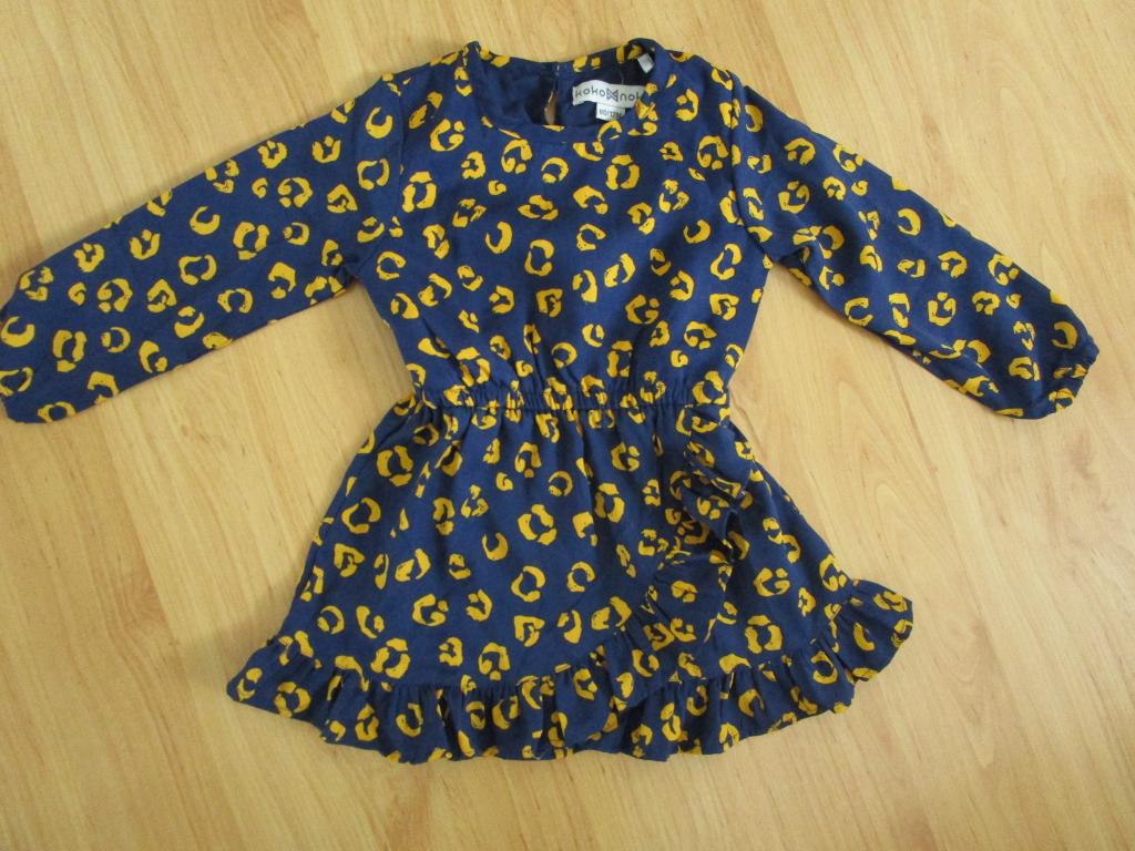 Koko Noko - schattig jurkje maat 80, Kinderen en Baby's, Babykleding | Maat 80, Meisje, Jurkje of Rokje, Ophalen of Verzenden