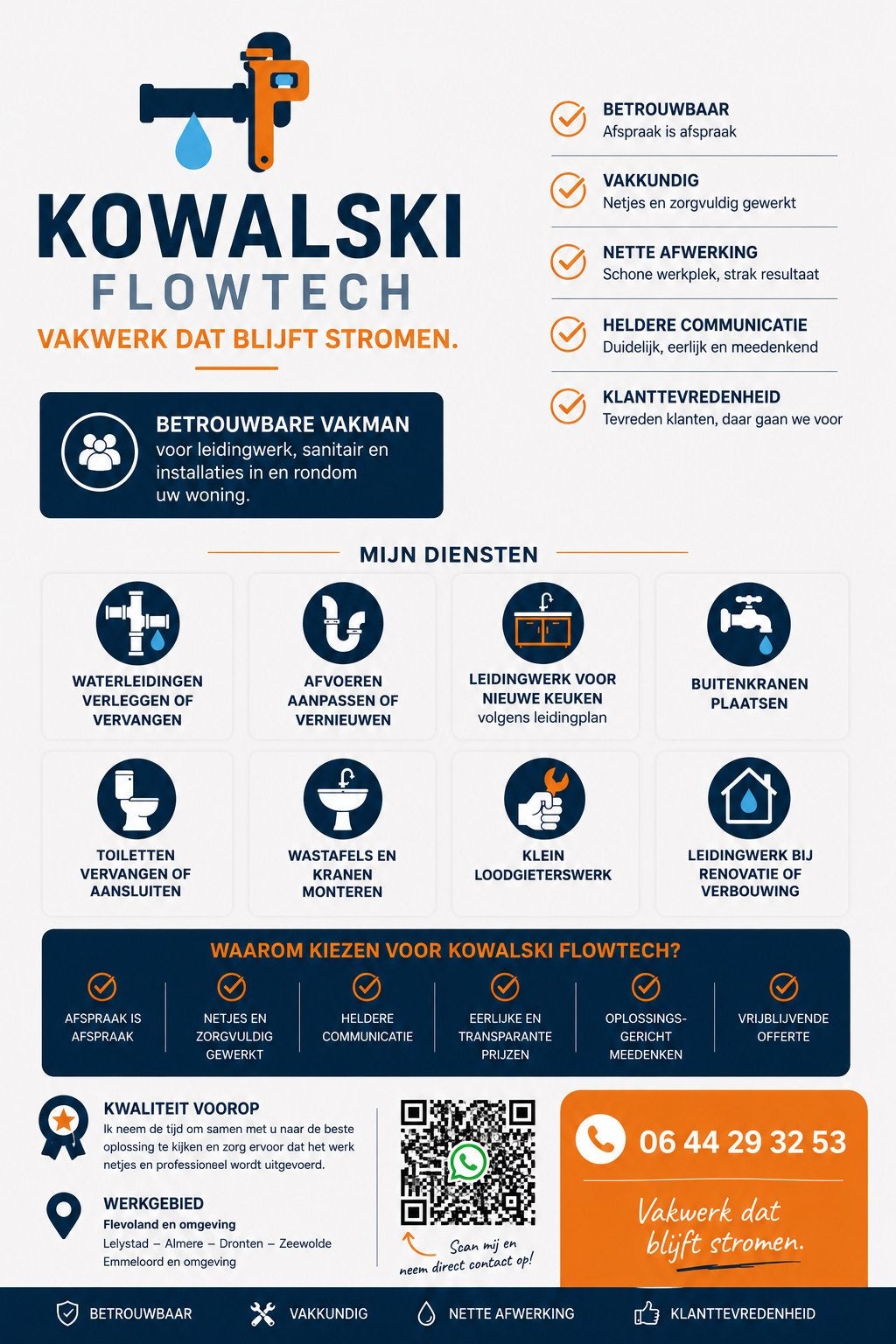 Waterleidingen • Afvoeren • Sanitair • Buitenkranen, Garantie, Installatie