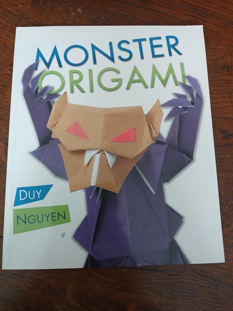 Monster Origami - Duy Nguyen, Boeken, Duy Nguyen, Ophalen of Verzenden, Zo goed als nieuw, Overige onderwerpen