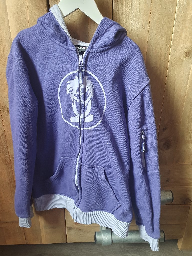 Paarse Trollkids vest maat 164, Gebruikt, Meisje, Trui of Vest, Trollkids