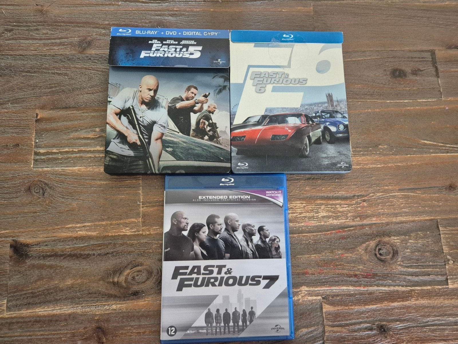 Fast & Furious 5, 6 en 7, Ophalen of Verzenden