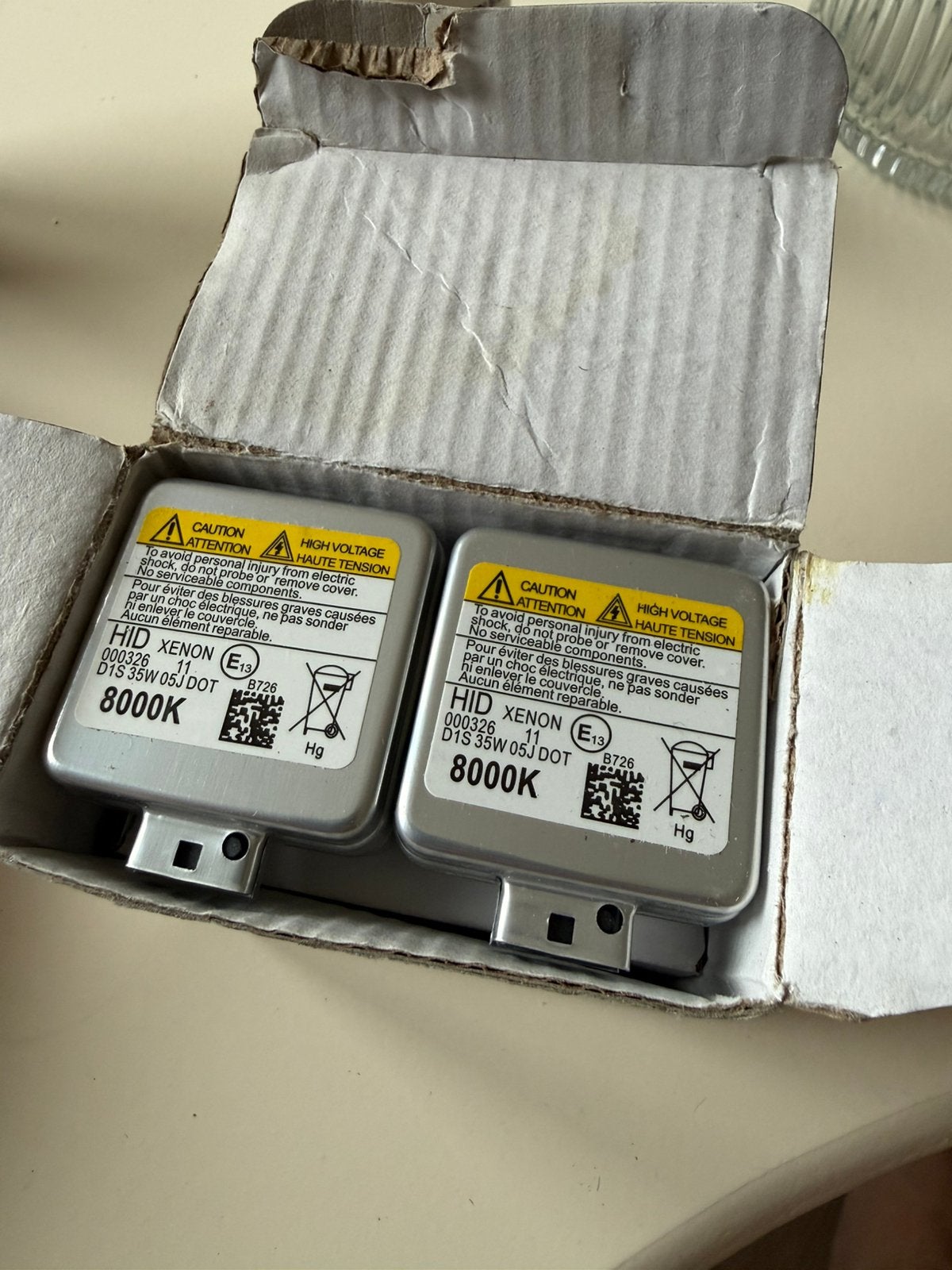 2 D1S Xenon lampjes 8000k, Ophalen, Nieuw