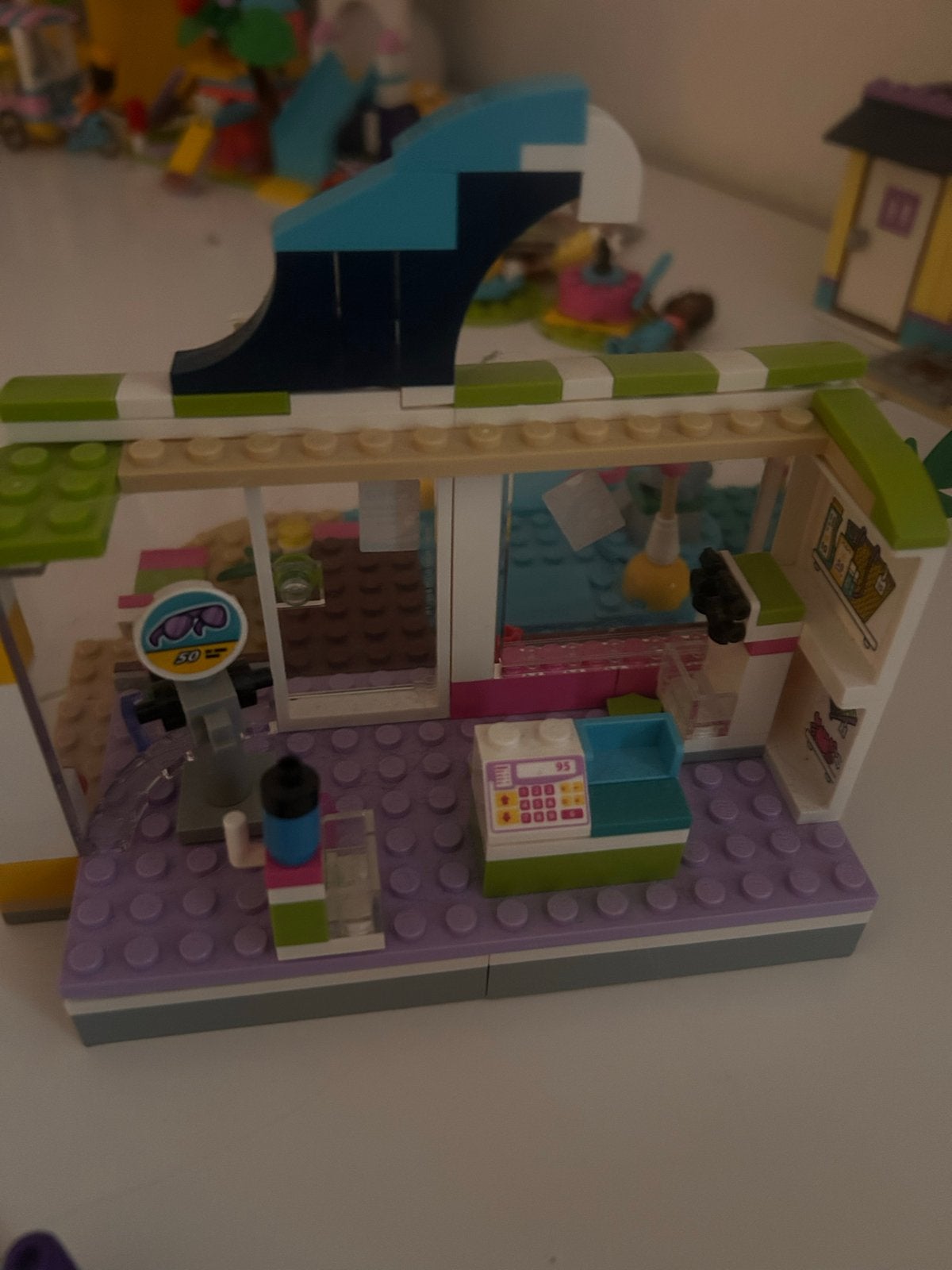Lego Friends Surfer Strandhuisje - Complete set, Lego, Friends, Ophalen of Verzenden, Zo goed als nieuw