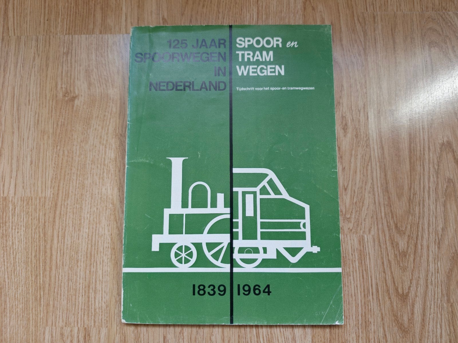 125 jaar spoorwegen in Nederland 1839-1964, Verzenden, Gelezen