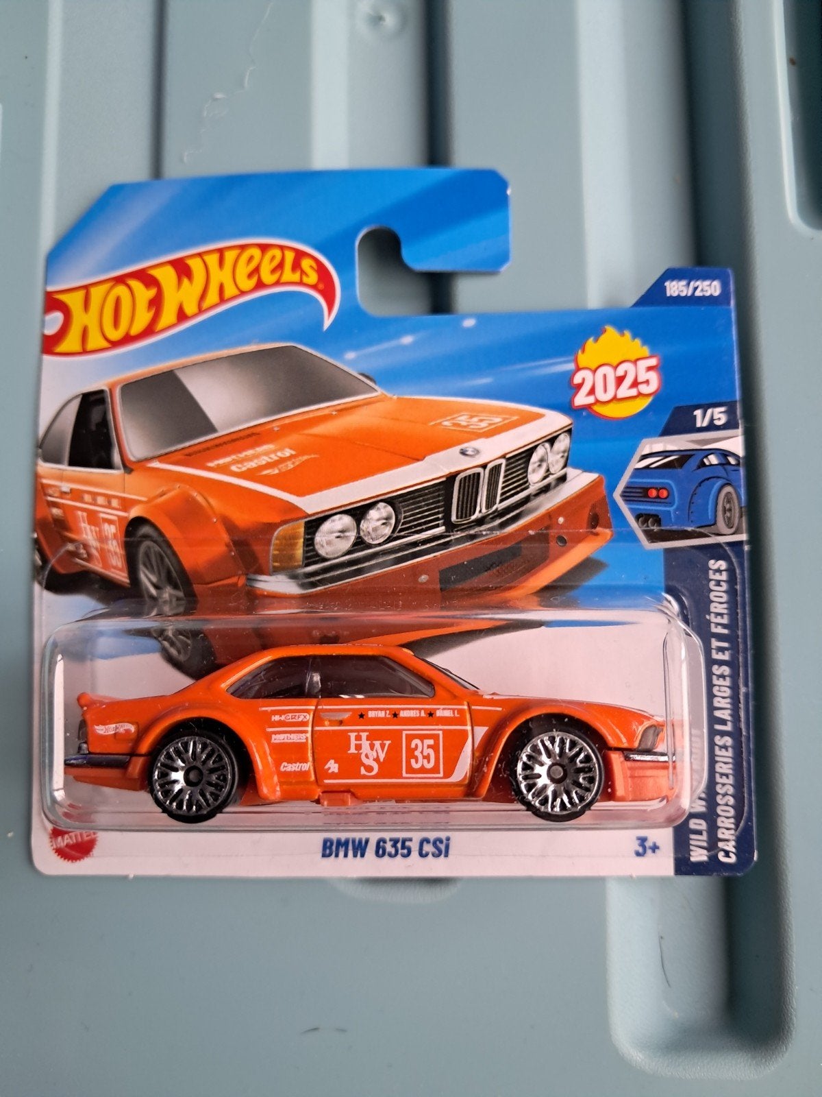 Hot Wheels BMW 635 CSi oranje nieuw in verpakking, Ophalen of Verzenden, Nieuw, Auto