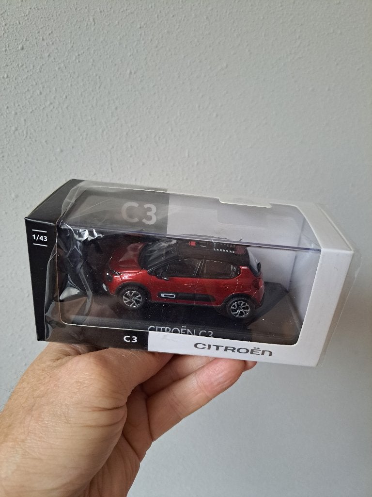 Citroen C3 SUV 2020 Rouge Elixir 1:43 Norev AMC0191509, Ophalen of Verzenden, Nieuw, Auto