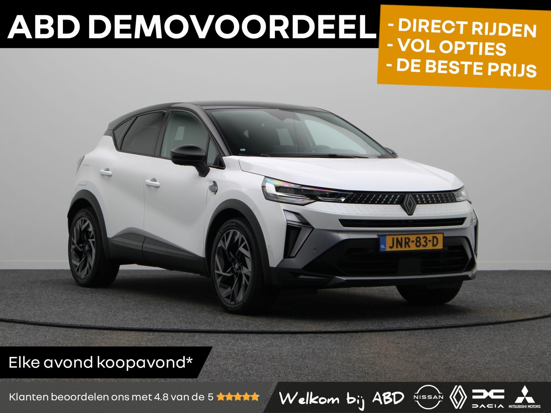 Renault Captur mild hybrid 160pk esprit Alpine | Stoel- en s, 1272 kg, Gebruikt, Euro 6, 4 cilinders