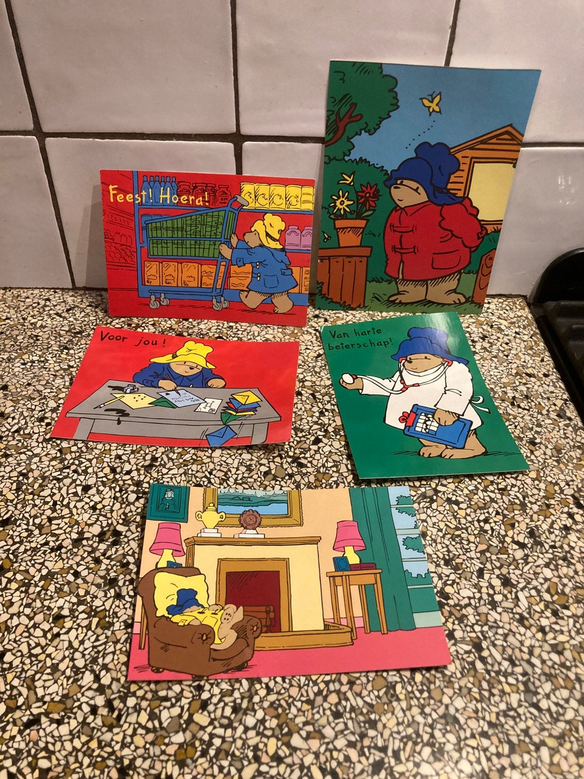 Set kaarten pooh, Ophalen of Verzenden