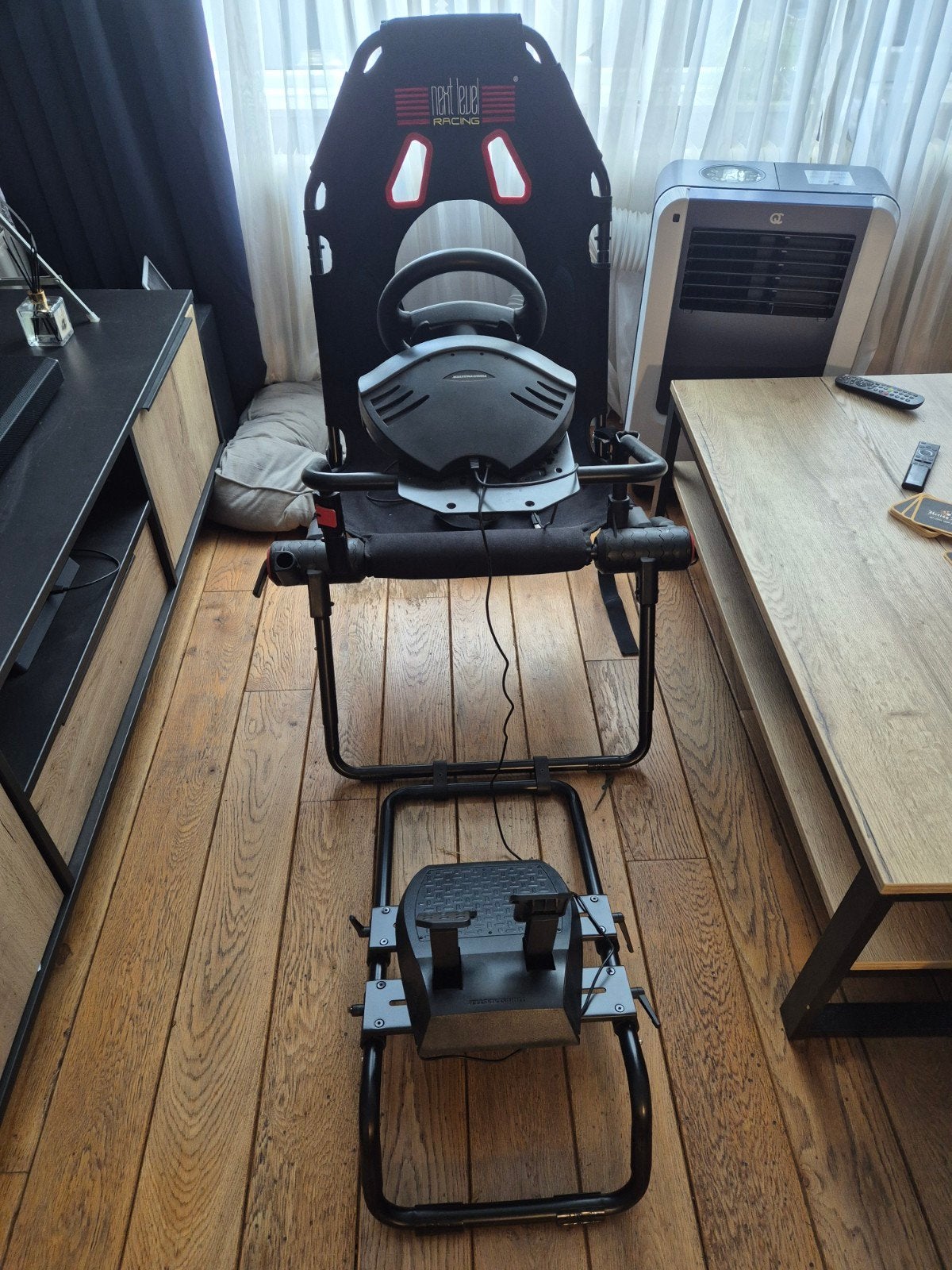 Next Level Racing GT Lite met Thrustmaster T150, Ophalen, Zo goed als nieuw, Playseat of Racestoel, PlayStation 3
