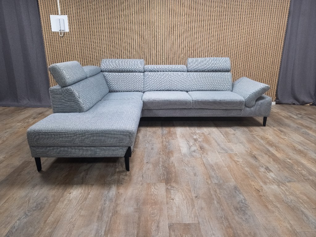 Zeer Mooi Grijs Hoekbank van MONTEL MODENA, Info@banxtel.nl, Gebruikt, Hoekbank, Hoekbank