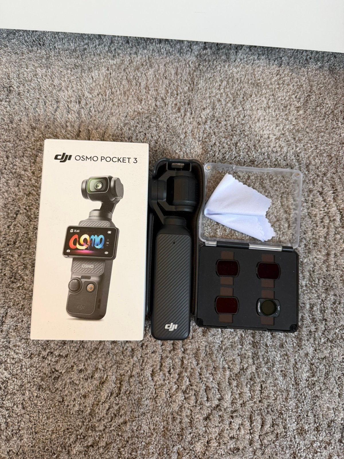 Dji osmo pocket 3 met extra filters, Ophalen of Verzenden, Nieuw