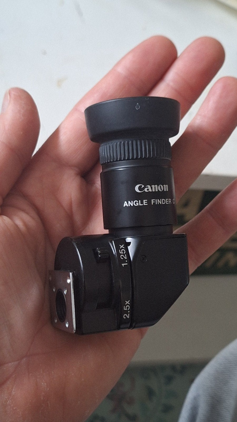 Canon Angle Finder C - Hoekzoeker voor DSLR camera's, Ophalen of Verzenden, Zo goed als nieuw, Canon
