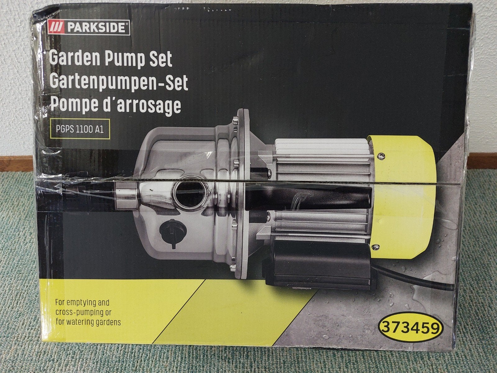 Parkside PGPS 1100 A1 Beregeningspomp - Nieuw in doos, Tuin en Terras, Waterpompen, Ophalen of Verzenden, Nieuw, Elektrisch, Beregeningspomp