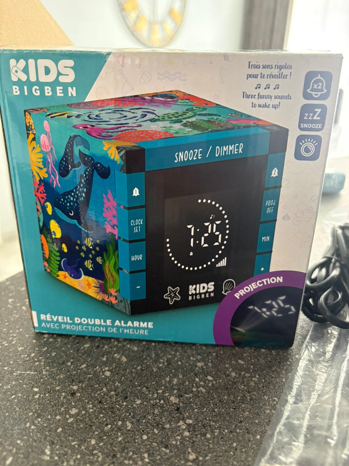 BigBen kinderwekker met verlichting nieuw in doos, Witgoed en Apparatuur, Wekkers, Ophalen, Nieuw