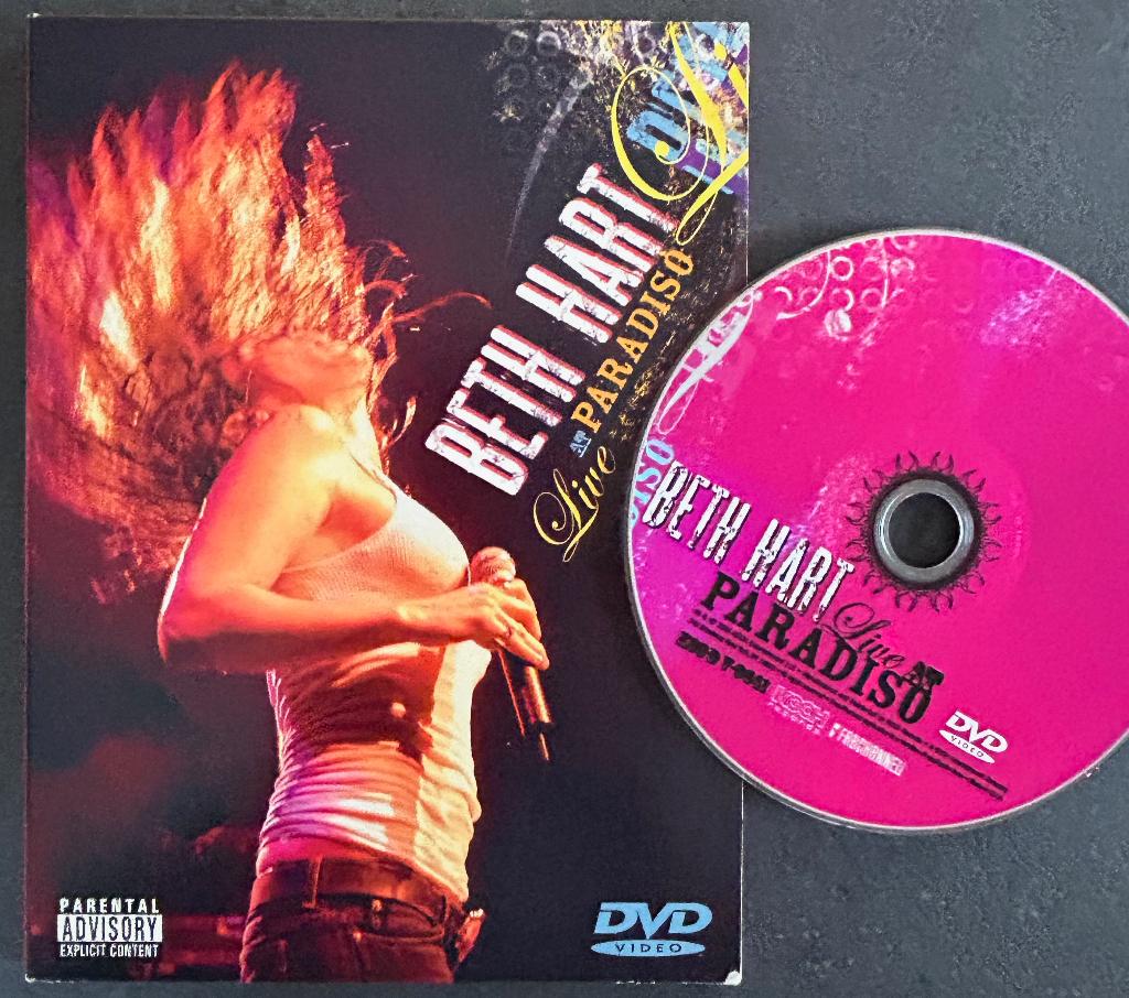 BETH HART - Live at Paradiso ( DVD ), Vanaf 16 jaar, Ophalen of Verzenden, Zo goed als nieuw