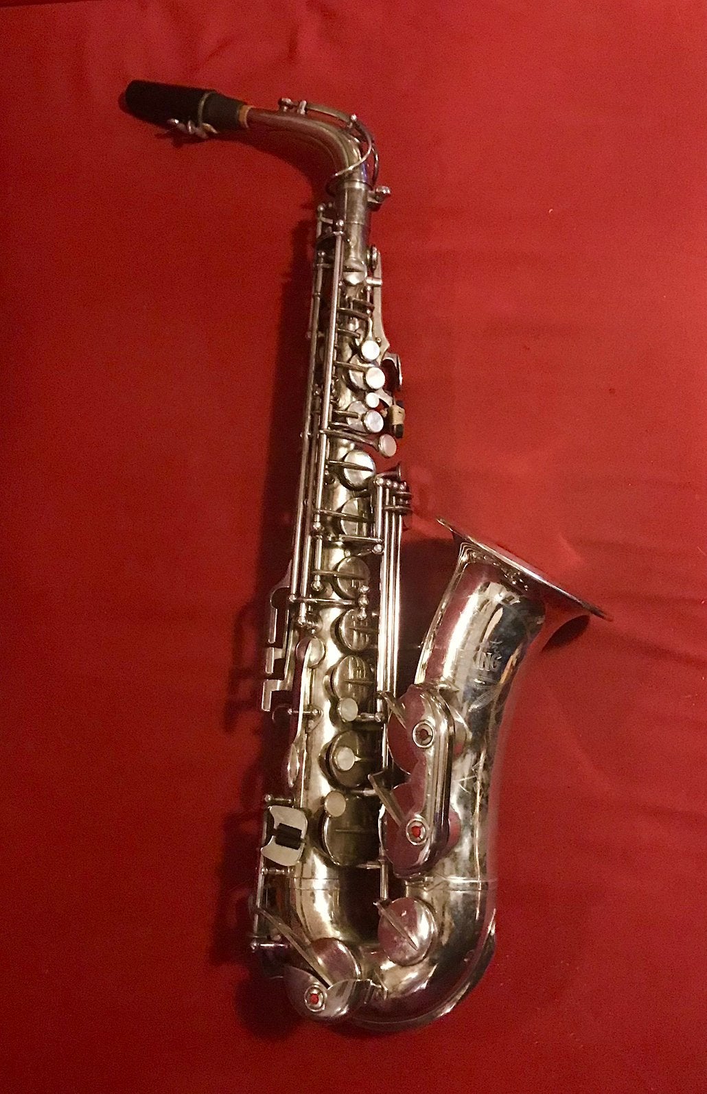 Toneking Alt sax. Halen uit Groningen, Ophalen, Gebruikt, Alt, Met koffer