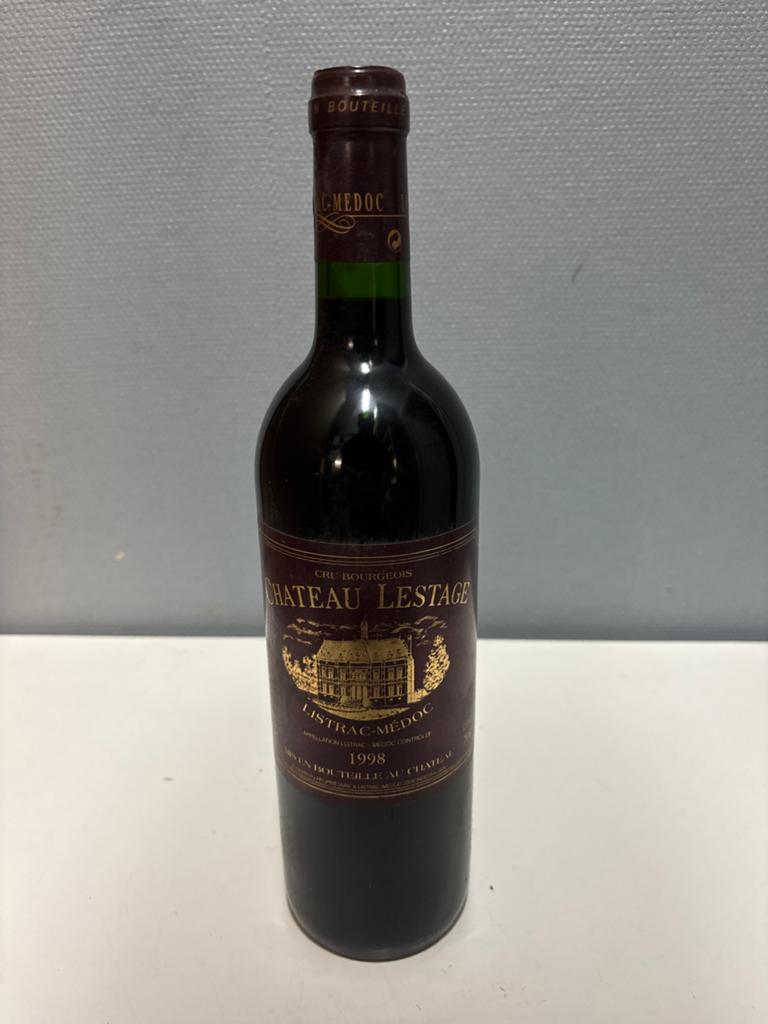 Château Lestage Listrac-Médoc 1998 Rode Wijn, Gebruikt, Frankrijk, Ophalen of Verzenden, Rode wijn