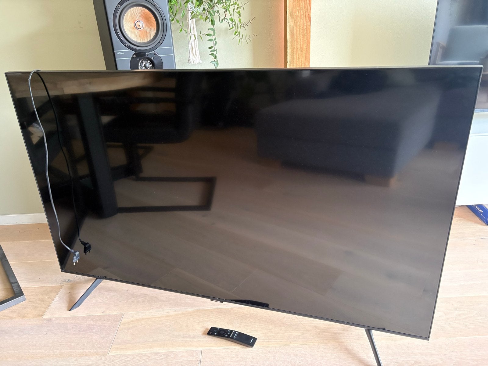 Defecte Samsung QLED 4K 58 inch TV - Voor de doe-het-zelver, Audio, Tv en Foto, Ophalen, QLED, Samsung, 4k (UHD)