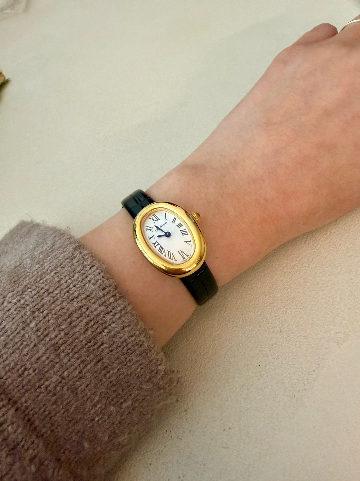 Cartier Baignoire Small, Ophalen of Verzenden, Zo goed als nieuw, Staal, Overige merken