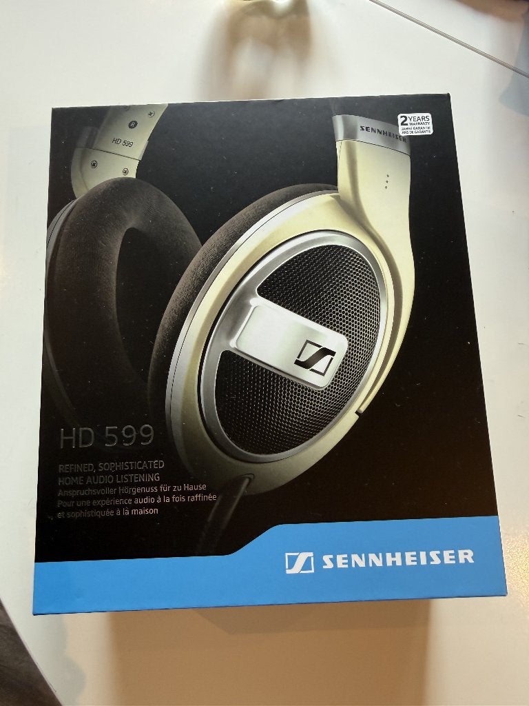 Senheiser HD 599 ZGAN!! open ear koptelefoon hq, Ophalen of Verzenden, Nieuw, Over oor (circumaural), Sennheiser