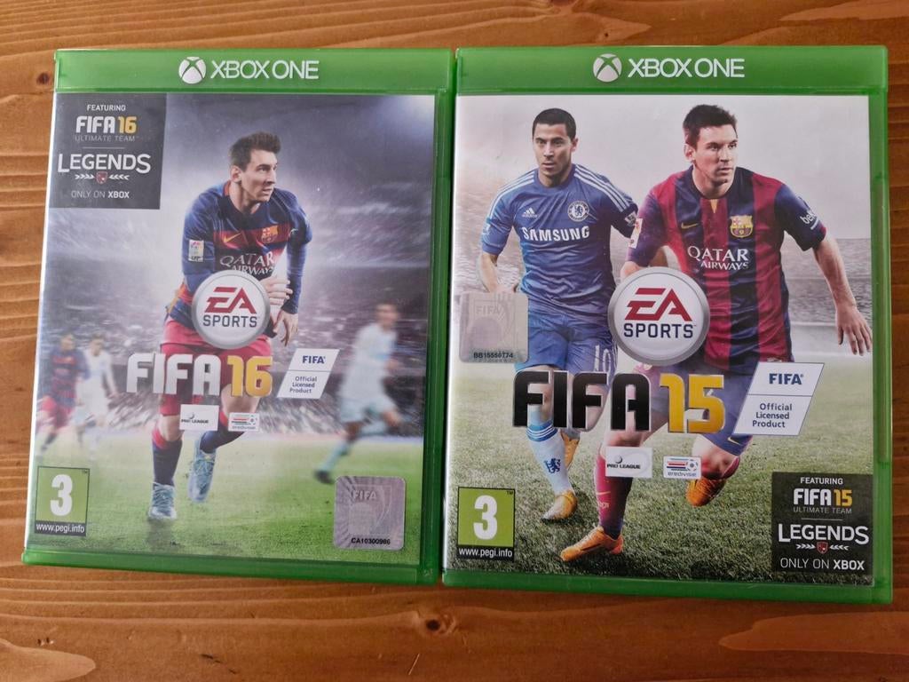 FIFA 15 en FIFA 16 voor Xbox One, Spelcomputers en Games, Ophalen of Verzenden
