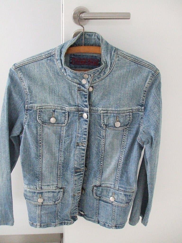 spijkerjasje. merk street one, Kleding | Dames, Ophalen of Verzenden, Zo goed als nieuw, Maat 38/40 (M), Blauw