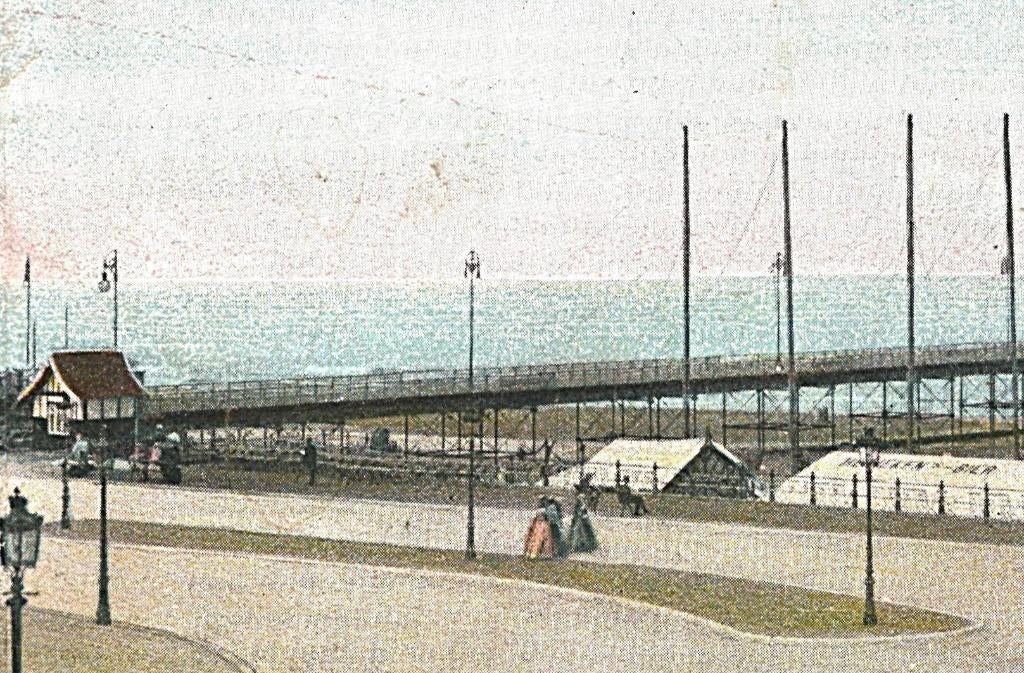 983524 Scheveningen Wandelhoofd Niet gelopen, Ophalen of Verzenden, Voor 1920, Ongelopen, Zuid-Holland