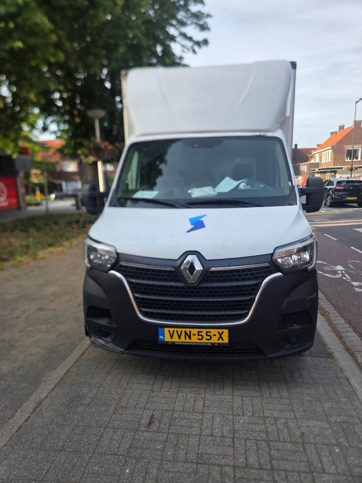 Renault Master 2021 Wit bakwagen met laadkelp, 145 pk, Euro 6, Renault, Bedrijf