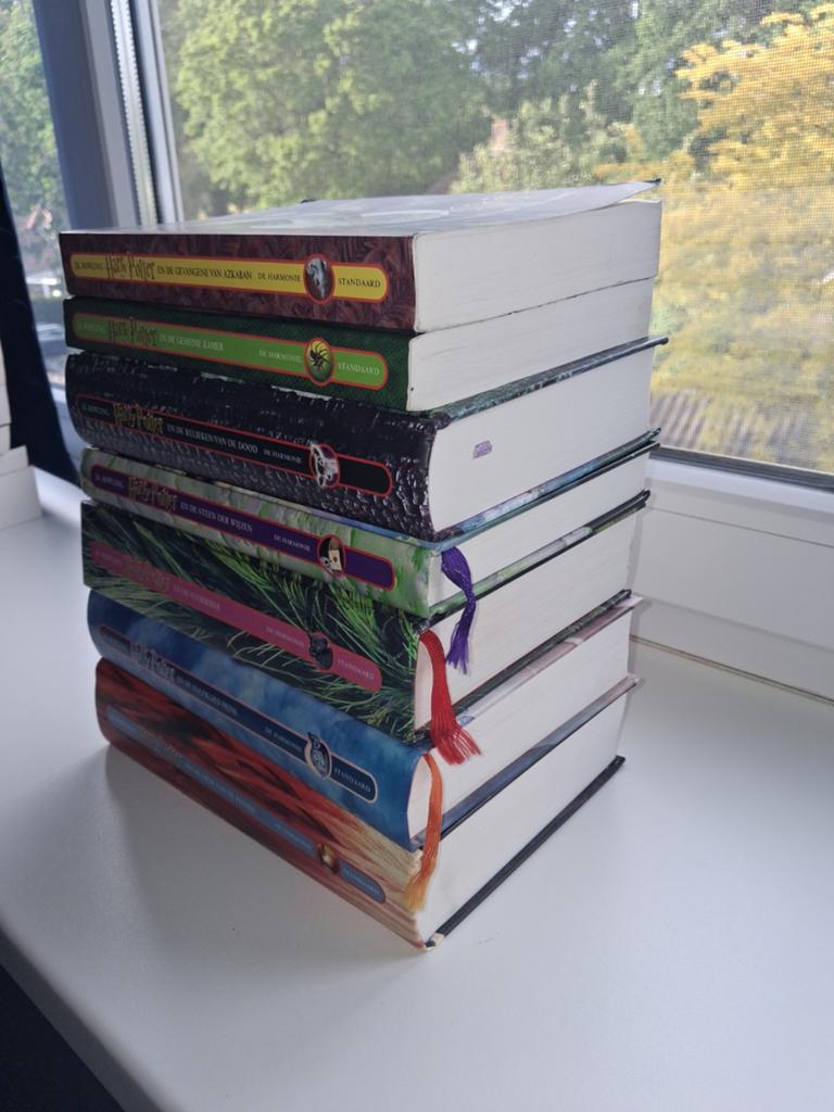 Harry Potter Boeken Serie 1 2 3 4 5 6 7 (5x hardcover), Boeken, Ophalen of Verzenden, Zo goed als nieuw