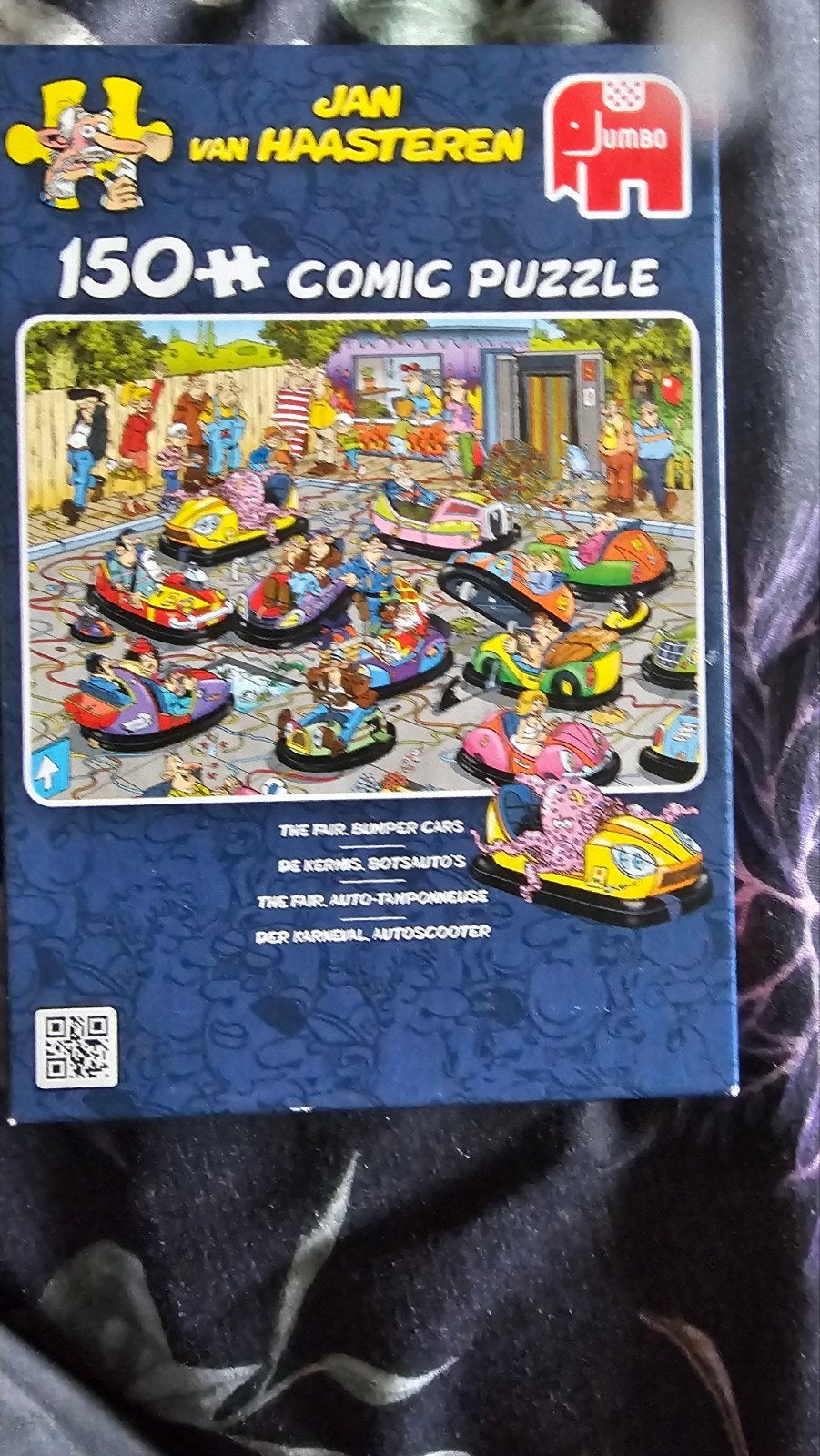 Jan van Haasteren De kermis botsauto's, Ophalen, 500 t/m 1500 stukjes, Zo goed als nieuw