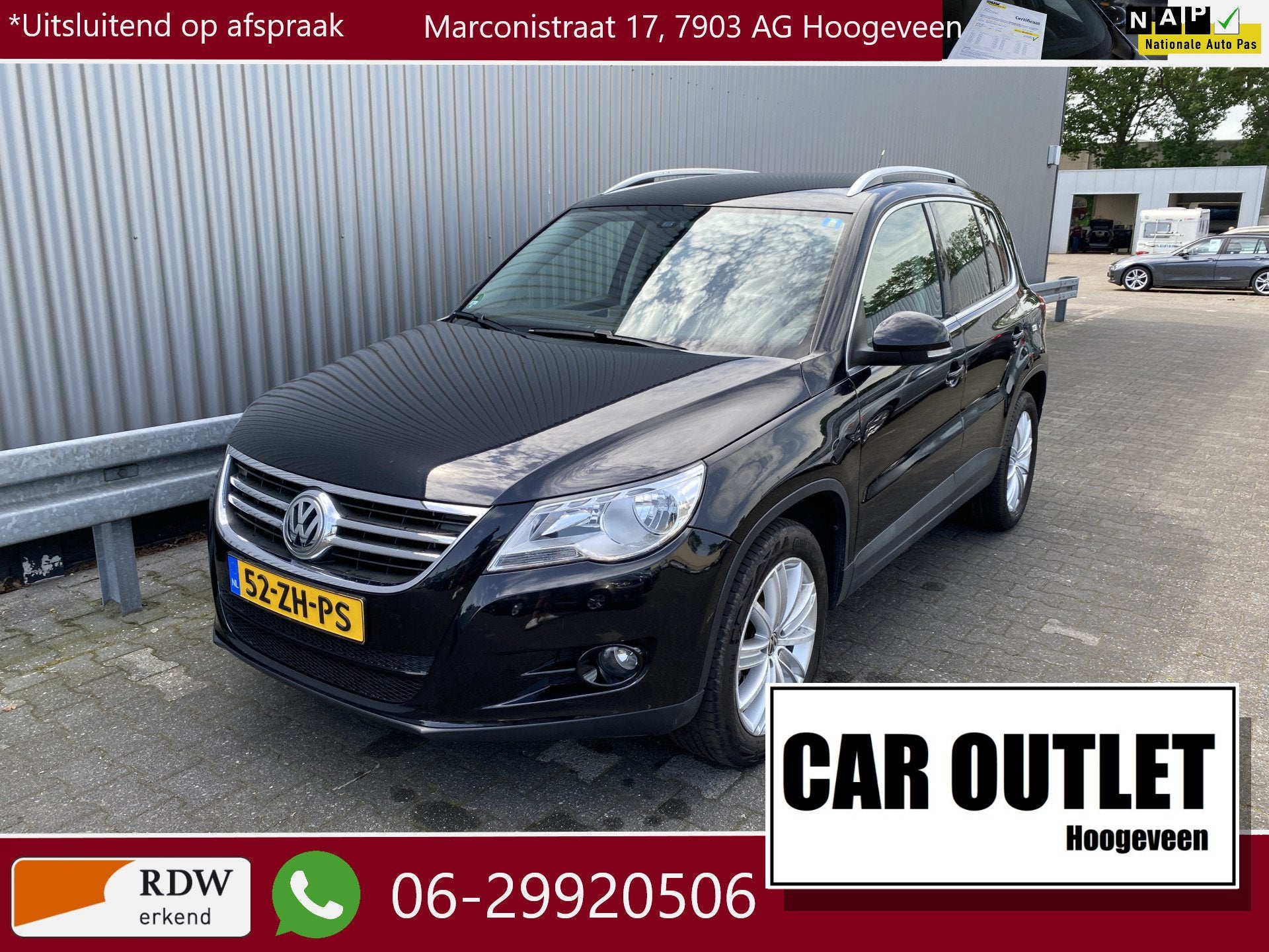 Volkswagen Tiguan 1.4 TSI Sport&Style 4Motion Clima, CC, PDC, Stof, Gebruikt, Automatische klimaatregeling, 4 cilinders