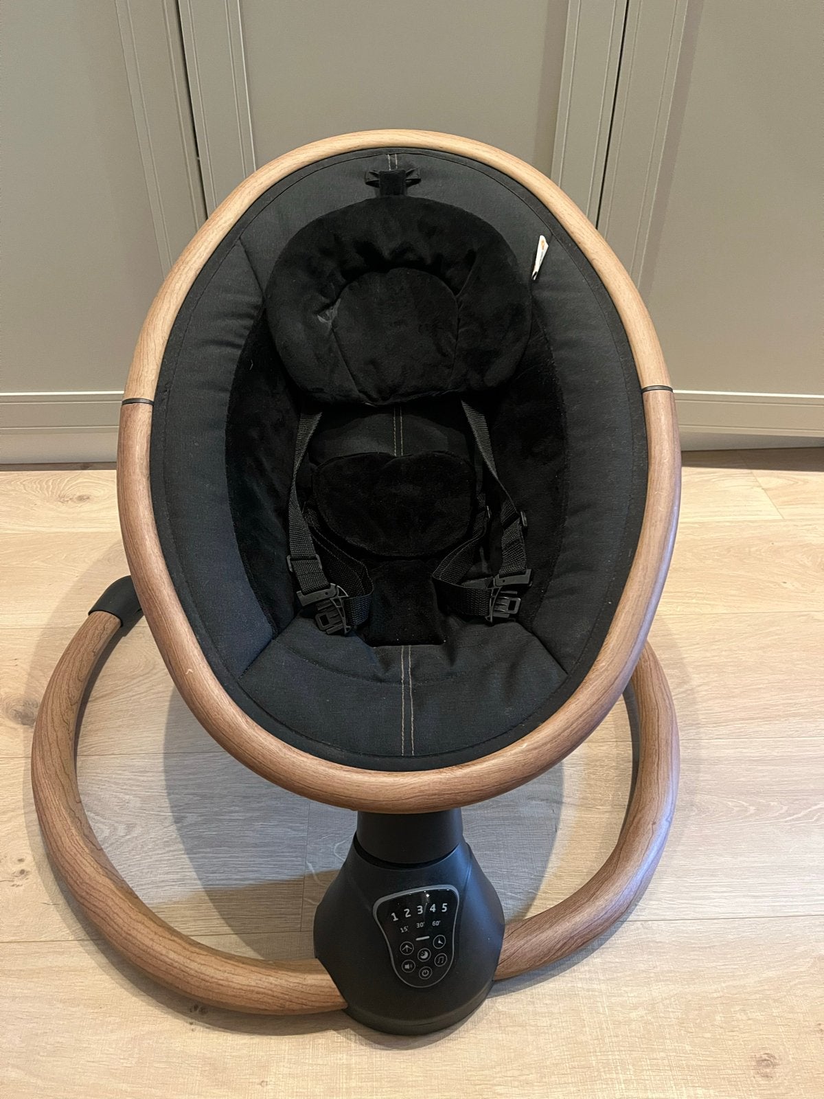 Qute Q Rocker 2.0 Luxe Wipstoel met Muziek en Beweging, Wipstoel, Ophalen, Overige merken, Met gordel(s) of riempje(s)